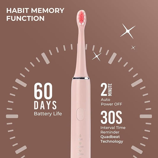 Electric Toothbrush for Teeth & Gums Care |🔥Flat 50% Savings🔥